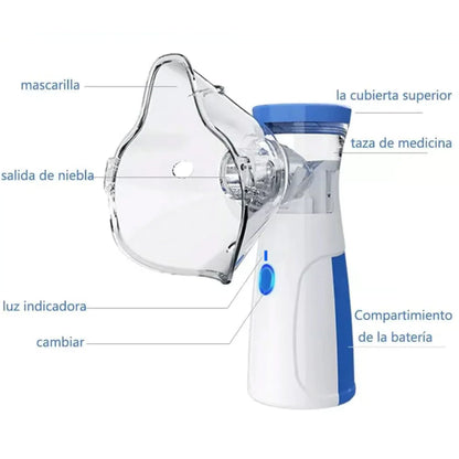 Nebulizador AirEase™ Portatil Recargable